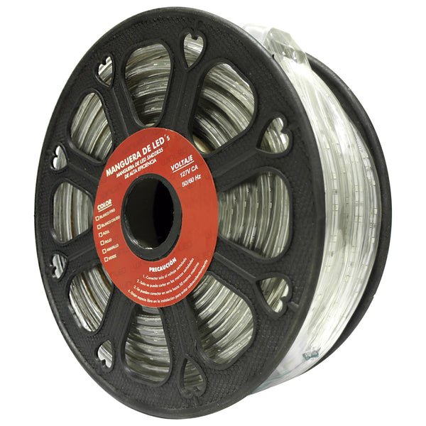 MANGUERA LED 2835 ROLLO 25 MTS. EXT. AZUL 4.8w x MT 100w  1750Lm 60 Leds x Mt