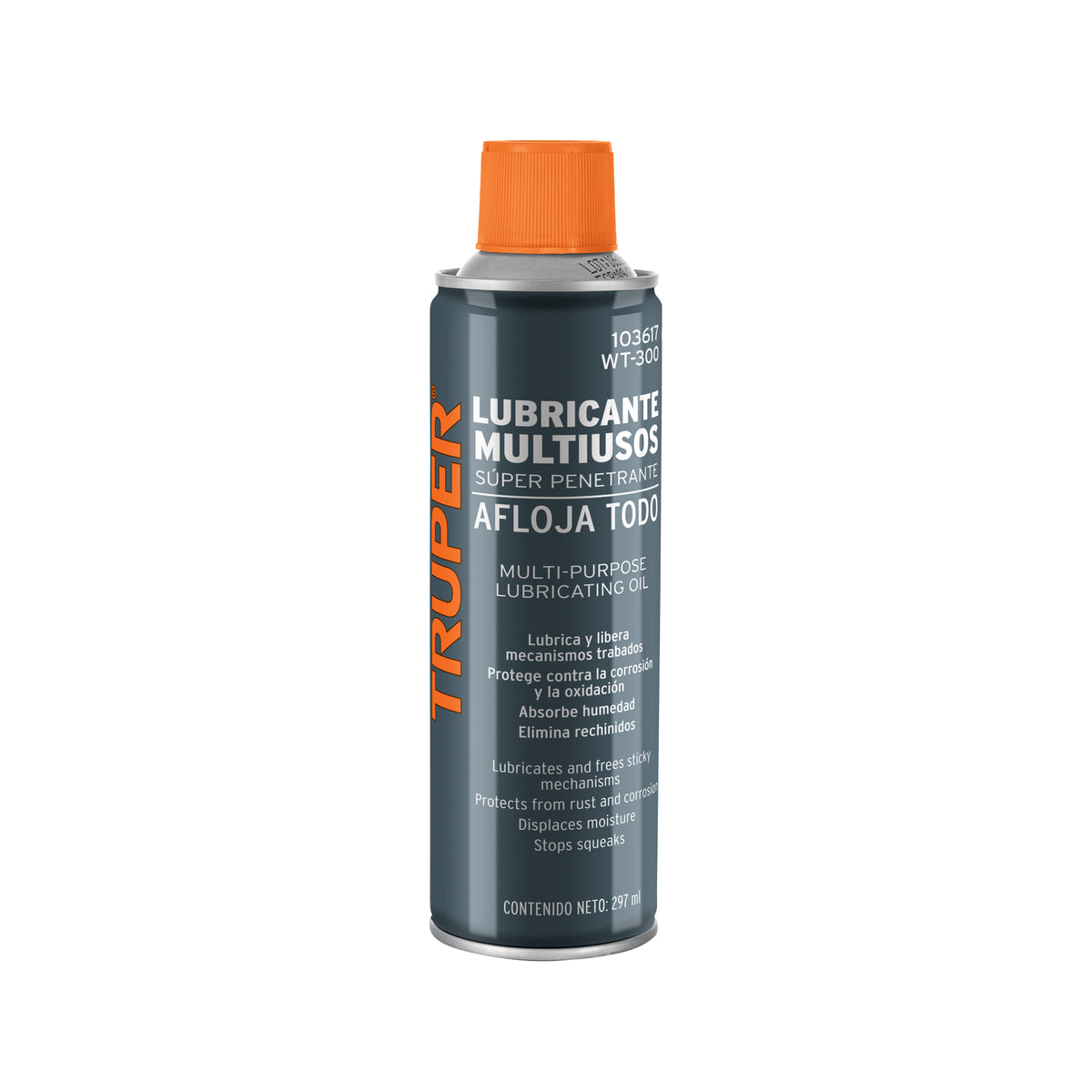 Aceite multiusos en aerosol, 297ml (10oz), TRUPER, Truper, SKU 103617