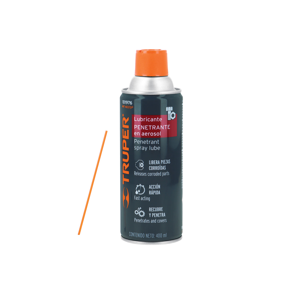 Lubricante penetrante en aerosol 400 ml, TRUPER, Truper, SKU 101976