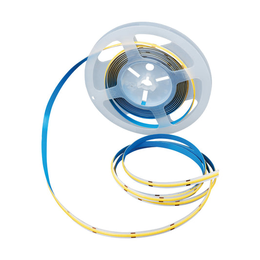 TIRA LED CONTINUO COB 5M 12V 65K LUZ FRÍA IP20 TECNOLED ML-STCOB320-BB