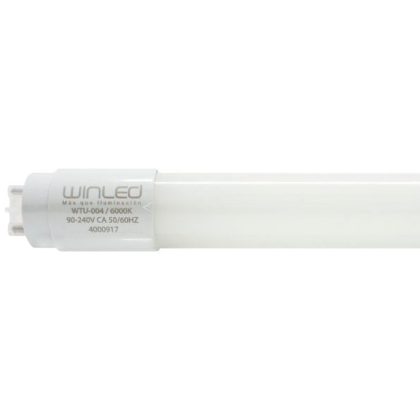 TUBO LED VIDRIO 1.20 MTS 18W OPALINO  Blanco Frío 65K