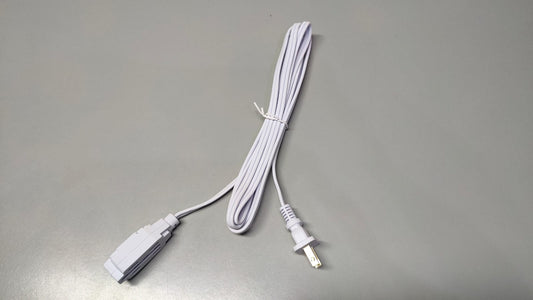 Extensión 3 Metros Blanca Calibre 16 Uso Doméstico TRANSHINE