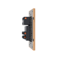 APAGADOR SENCILLO CON CONTACTO ATERRIZADO 3 VIAS LUXURY ARTLITE APL-505