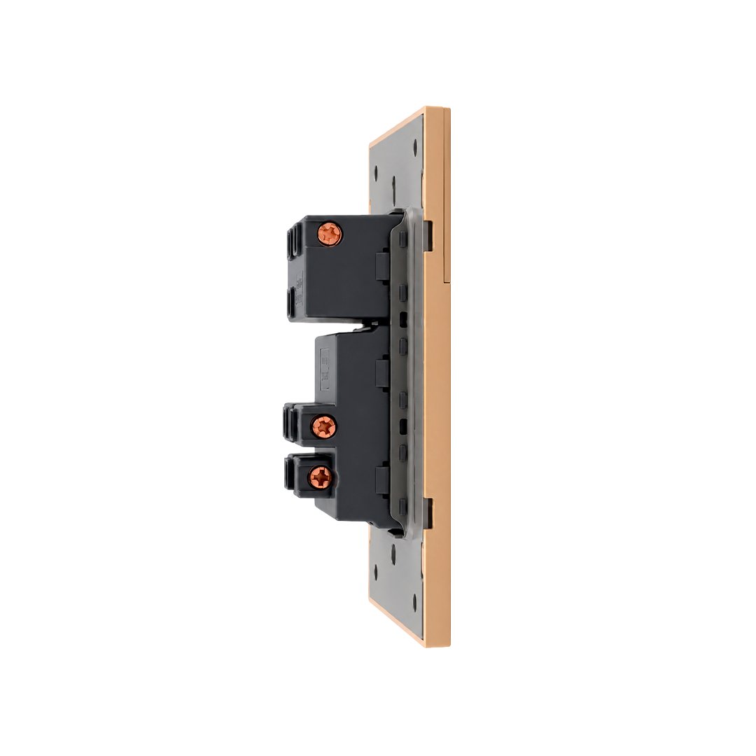 APAGADOR SENCILLO CON CONTACTO ATERRIZADO 3 VIAS LUXURY ARTLITE APL-505