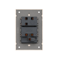 APAGADOR SENCILLO CON CONTACTO ATERRIZADO 3 VIAS LUXURY ARTLITE APL-505