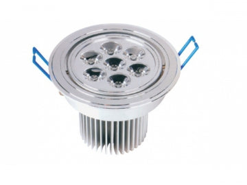 LÁMPARA EMPOTRADO SPOT LED 4 1/2" 12W 30K LUZ CÁLIDA FAMOUS STAR GR-TH005/30
