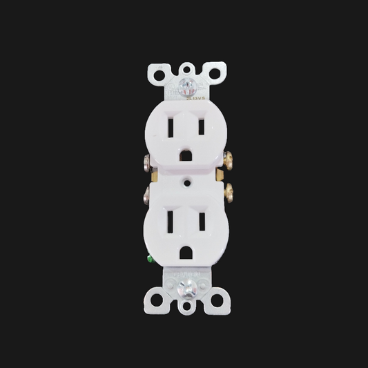 Contacto duplex 2PT Blanco 5320WCI