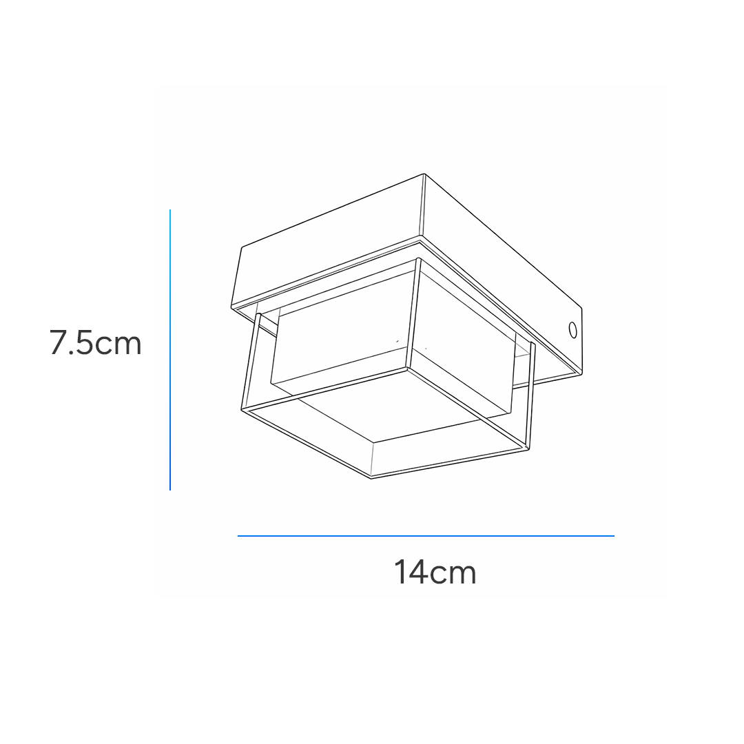 LÁMPARA ARBOTANTE MURO SOLAR MINI EXTERIOR IP54 65K LUZ FRÍA BOOMER SA2101A6