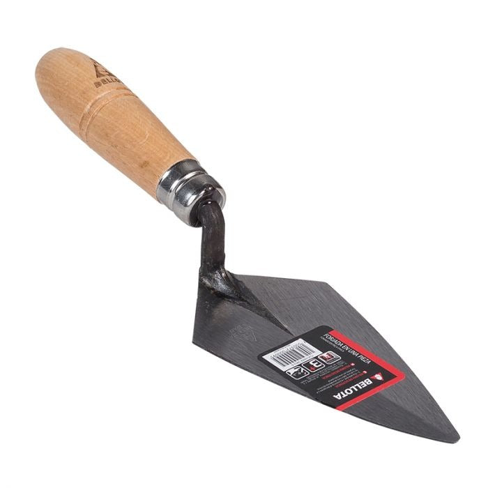 CUCHARA ALBAÑIL 9" MANGO MADERA BELLOTA 5852-9