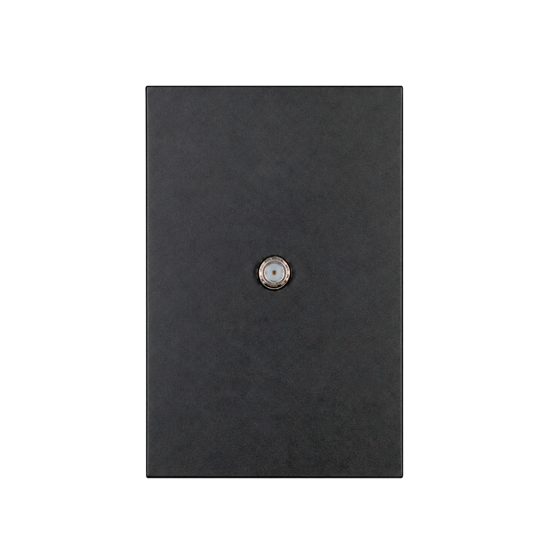 PLACA DE CONTACTO COAXIAL PARA TV GRIS OXFORD LUXURY ARTLITE APL-410