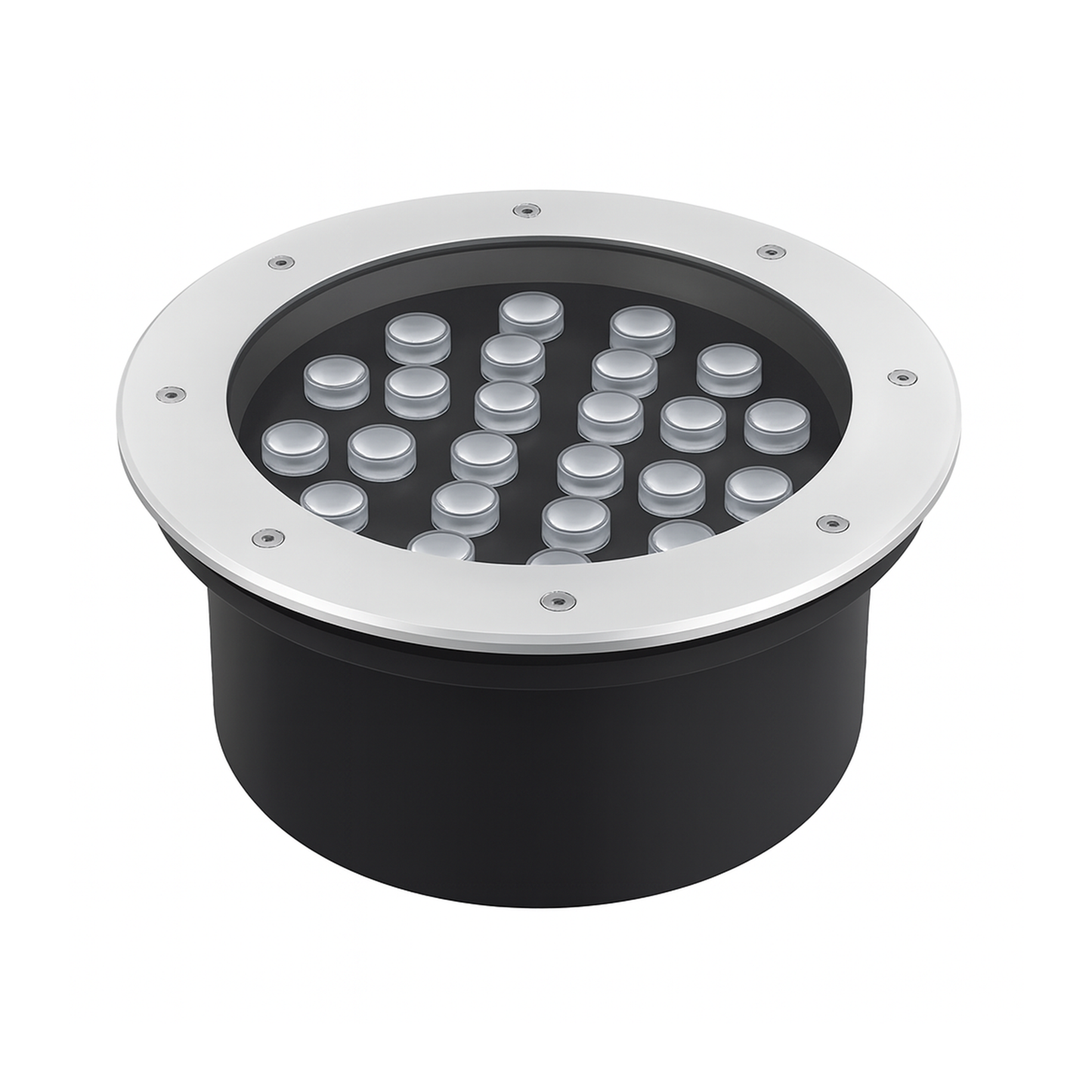 EMPOTRADO DE PISO LED IP65 24W 1680LM 30K LUZ CÁLIDA MUNDO LUCIDO EMP24C