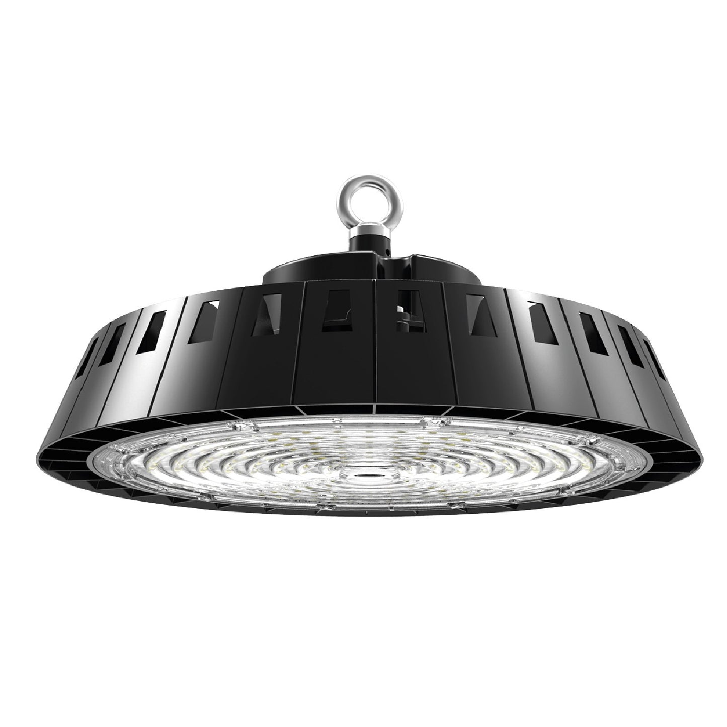 LÁMPARA INDUSTRIAL UFO 200W 30000LM SUPRESOR DE PICOS 6KV 50K LUZ FRÍA FORLIGHTING ECO-FLI-1-200W