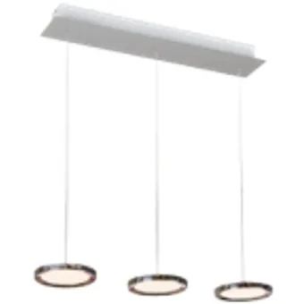 LAMPARA COLGANTE MINIMALISTA 24W 3x 150 CH