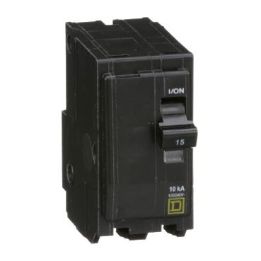 PASTILLA INTERRUPTOR TERMOMAGNÉTICA 2 POLOS 15A SQUARE D QO215