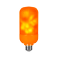FOCO EFECTO FUEGO FLAMA VELA E26 2W 27K LUZ AMBAR LUMMI FFT65LED