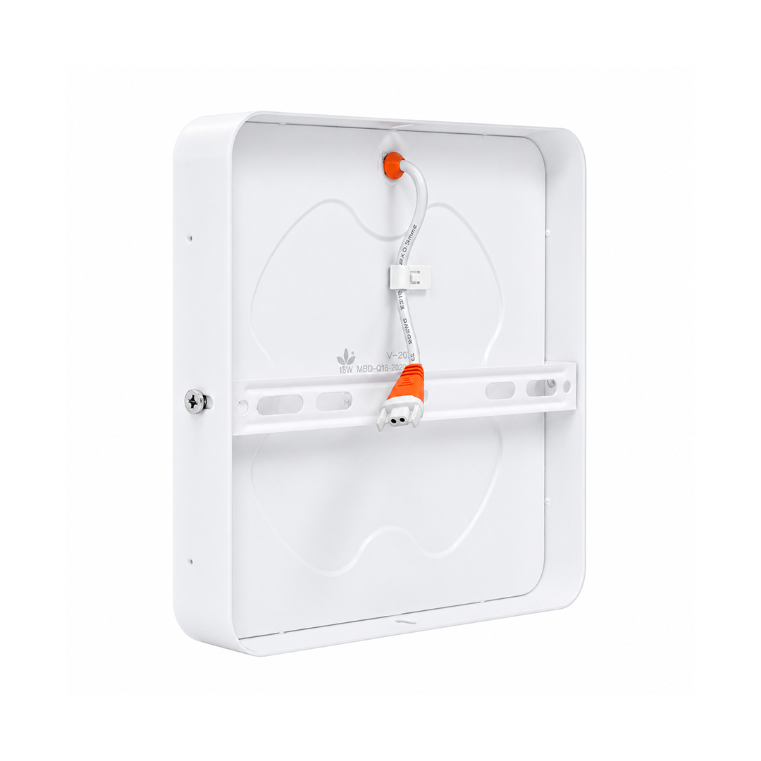 PANEL LED SOBREPONER CUADRADO 19CM 18W 1350LM 30K LUZ CÁLIDA ILV MPD-018-02FC