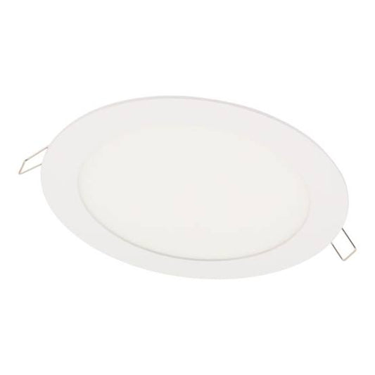 PANEL LED EMPOTRADO CIRCULAR 12W 27K LUZ CÁLIDA ESTEVEZ 39103