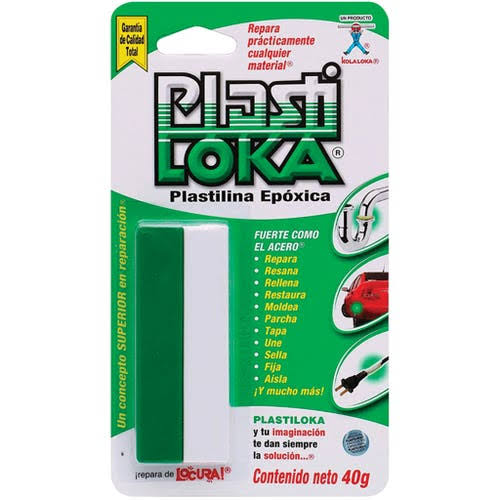PLASTILINA EPÓXICA 40G PLASTILOKA PL/40 LHA003