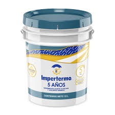 IMPERMEABILIZANTE IMPERTERMO FIBRATADO CARBONIFERA BLANCO DOAL DO3946 CUBETA 19 LITROS