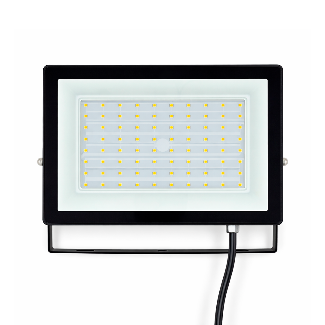 REFLECTOR ULTRA DELGADO 100W 27K LUZ CÁLIDA LUMMI FLAT100/BC