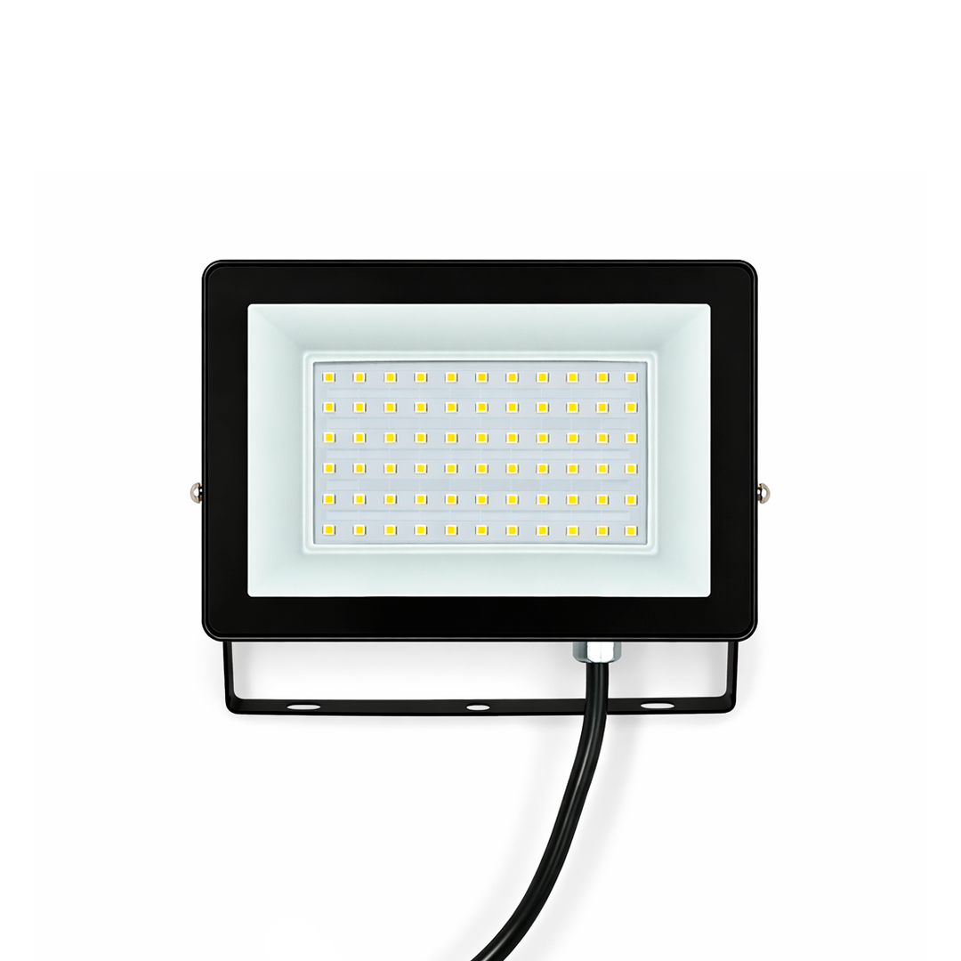 REFLECTOR ULTRA DELGADO 50W 27K LUZ CÁLIDA LUMMI FLAT50/BC