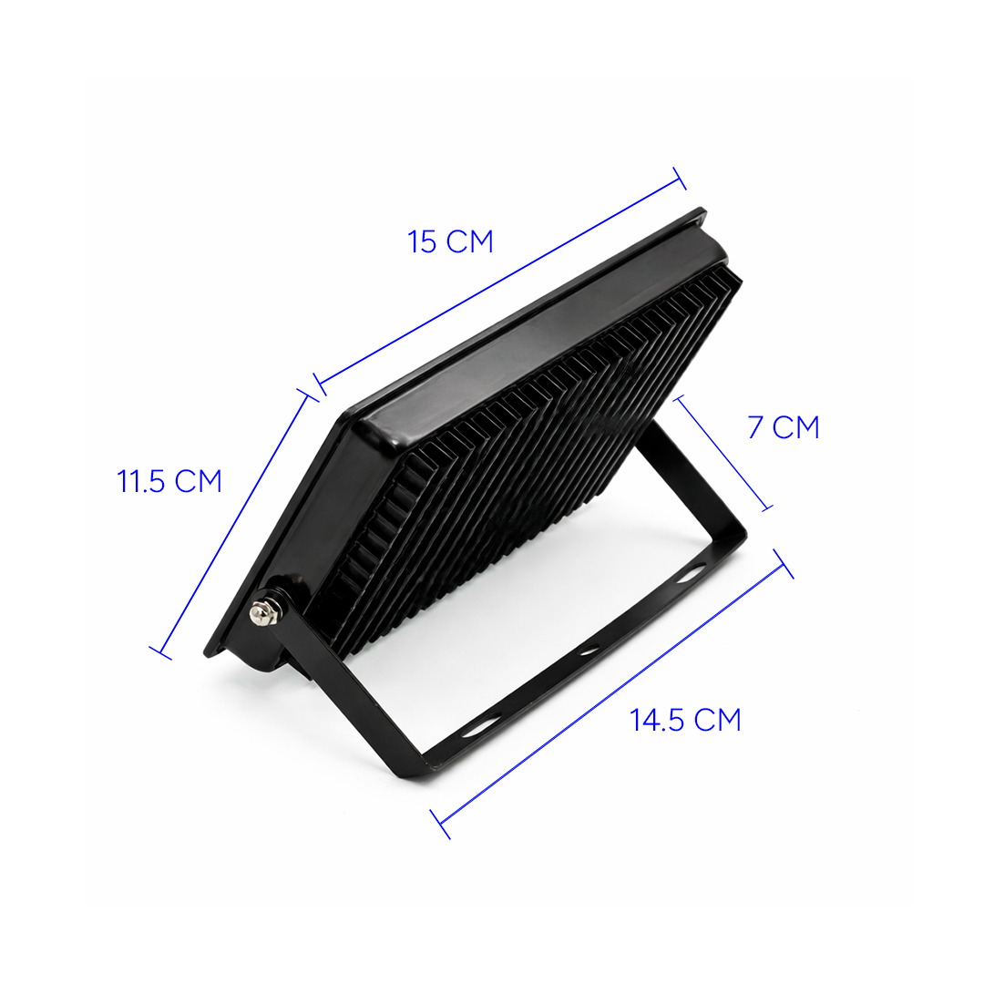 REFLECTOR ULTRA DELGADO 50W 27K LUZ CÁLIDA LUMMI FLAT50/BC