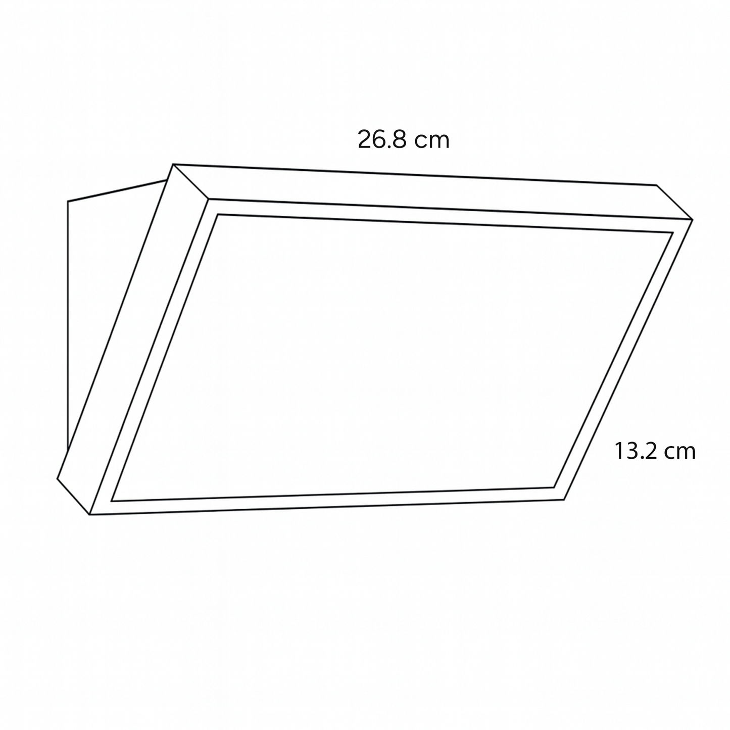 LÁMPARA MURO WALLPACK EXTERIOR NEGRO 20W 1600LM MULTI-TEMPERATURA LUMMI 1138