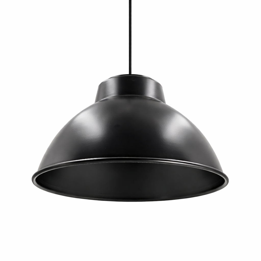 CANDIL COLGANTE NEGRO E27 35CM MAXXI MX-CL1818/N