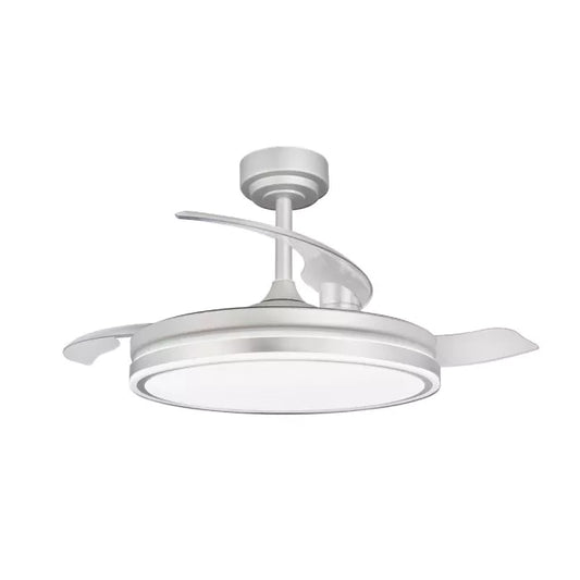 VENTILADOR 39.3´ RETRACTIL PLATEADO 70W CCT MULTI TEMPERATURA TECNOLED ML-FAN-IV407C