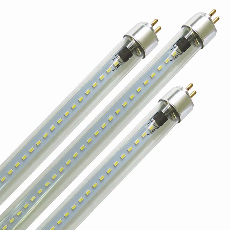 TUBO T8 LEDS CRISTAL 9W 60K 60CM TRANSPARENTE 2 LADOS FRIO