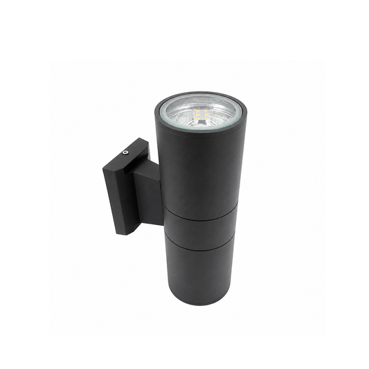 LÁMPARA ARBOTANTE MURO GRIS E27 INCLUYE FOCOS 10W 30K LUZ CÁLIDA MUNDO LUCIDO ARB10B/G