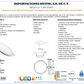 PANEL SLIM CIRCULAR EMPOTRABLE LED LED 20W 22.5CM  1,440LM 65K LUZ FRÍA LUMMI MP20/LD
