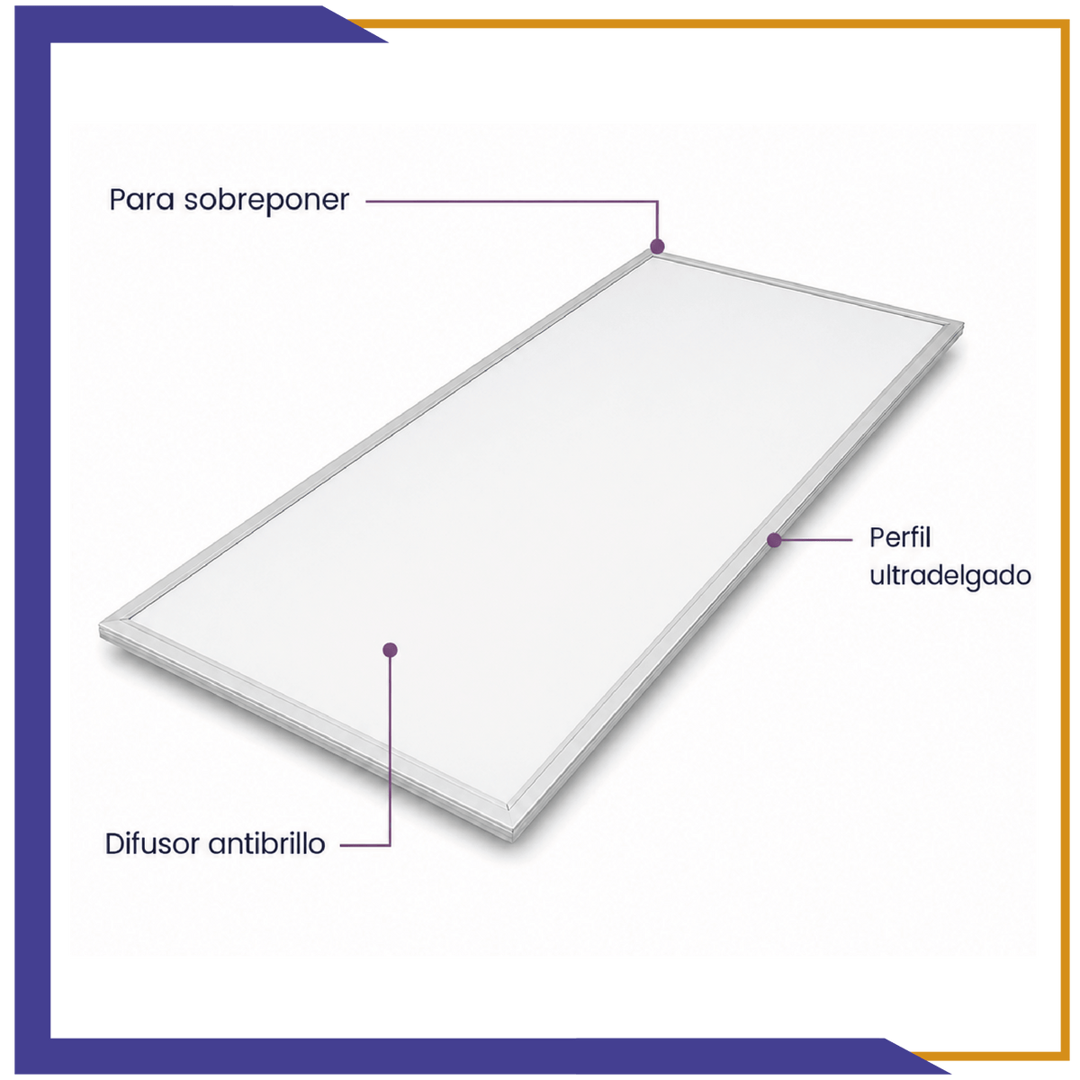 Panel LED 60x120 60W CCT LUMMI 985081/SO