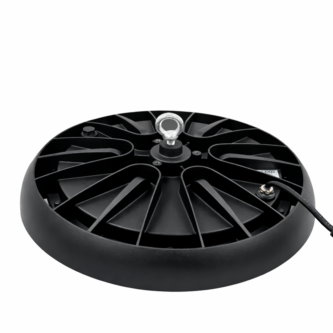 LÁMPARA HIGH BAY UFO 300W 43,000LM 57K LUZ FRÍA PHILCO 57686. INCLUYE SUPRESOR DE PICOS DE 10KVA