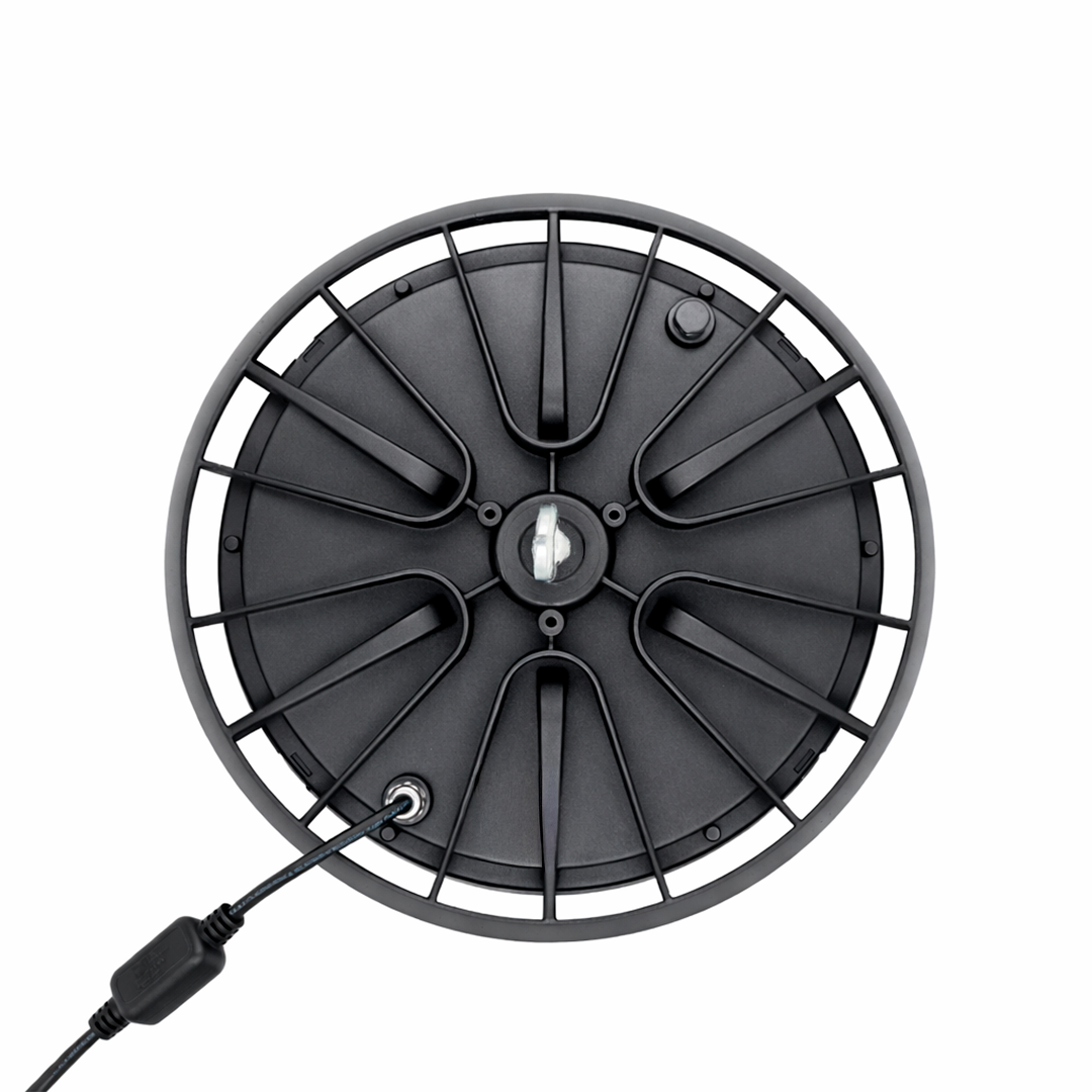 LÁMPARA HIGH BAY UFO 300W 43,000LM 57K LUZ FRÍA PHILCO 57686. INCLUYE SUPRESOR DE PICOS DE 10KVA