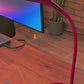 LÁMPARA ESCRITORIO ROJO TOUCH 4.5W 65K LUZ FRÍA PHILCO 51243