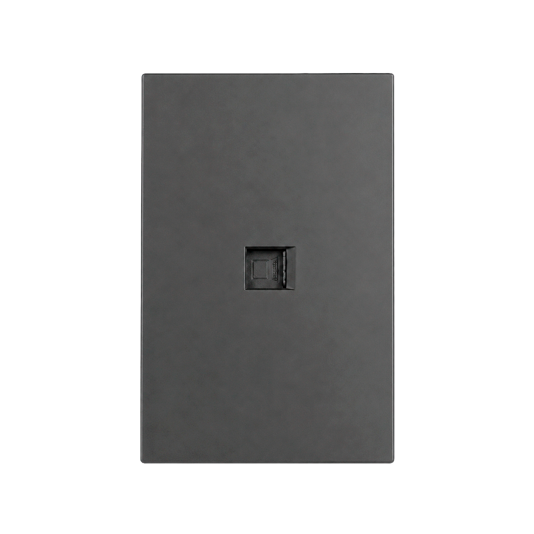 PLACA CONTACTO LAN RJ45 CAT5 GRIS OXFORD LUXURY ARTLITE APL-409