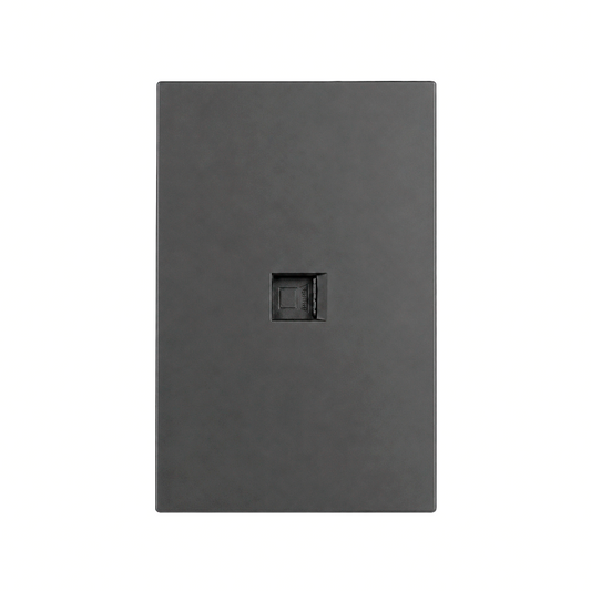 PLACA CONTACTO LAN RJ45 CAT5 GRIS OXFORD LUXURY ARTLITE APL-409