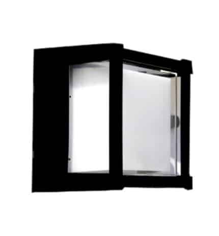 LÁMPARA DE MURO ARBOTANTE LED CUADRADA 15W 3 TONOS 30K 40K 65K LUMMI 1054