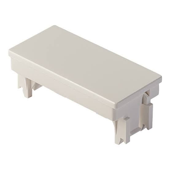 TAPON CIEGO 1 MODULO BLANCO NIESSEN SERIE U ESTEVEZ N1100-BL