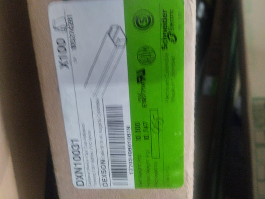 Canaleta blanca PVC con adhesivo 13X7 (DXN10031)