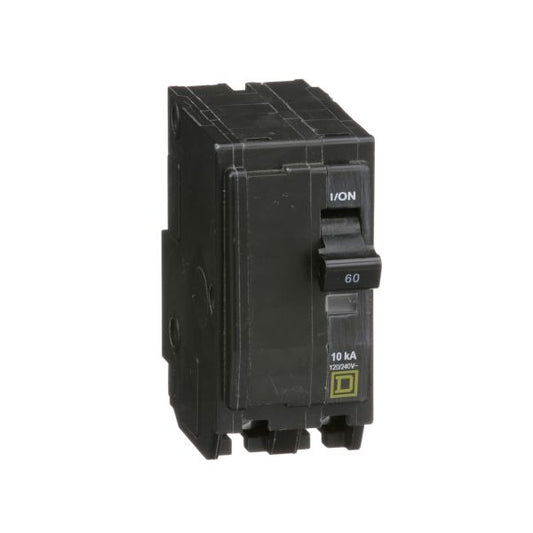 Pastilla Interruptor Termomagnético 2 Polos 60A Schneider Electric SD-QO260