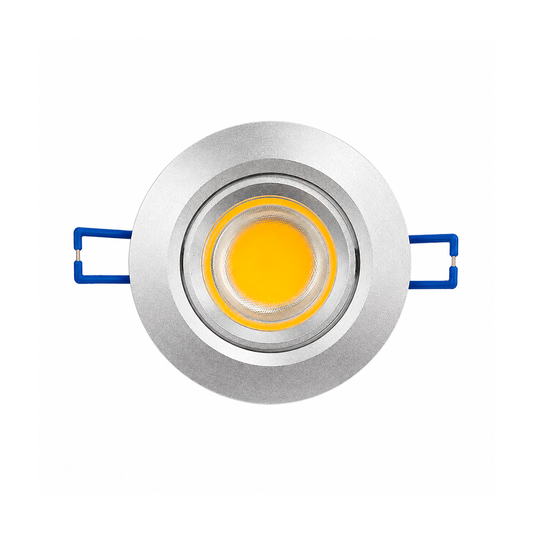 SPOT EMPOTRADO LED 5W 30K LUZ CÁLIDA GEOPOWER LE-06S-C