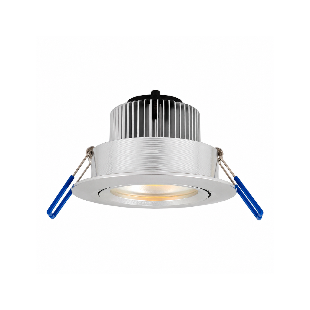 SPOT EMPOTRADO LED 5W 30K LUZ CÁLIDA GEOPOWER LE-06S-C