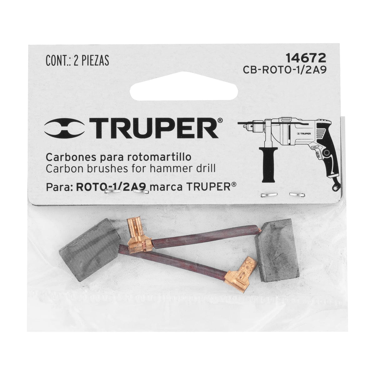 CB-ROTO-1/2A9 Truper SKU 14672
