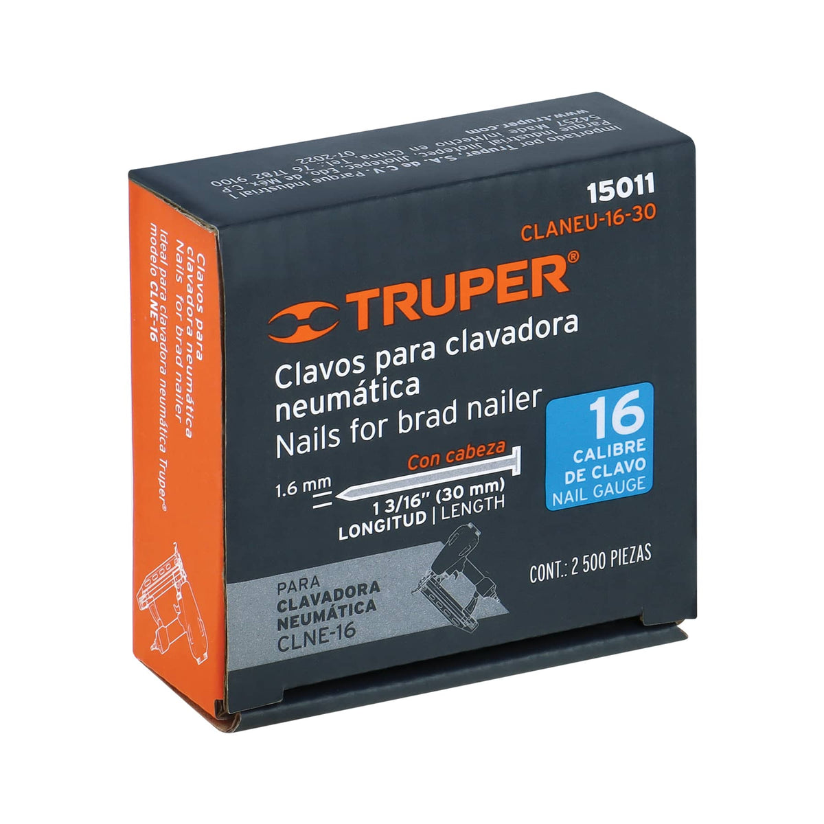 CLANEU-16-30 Truper SKU 15011