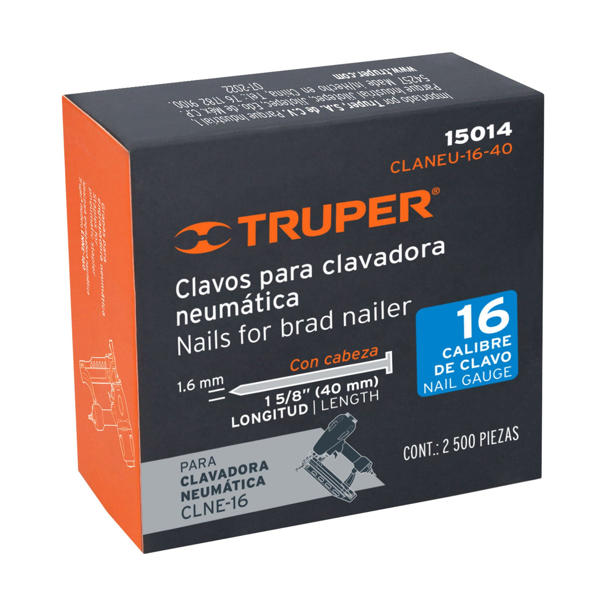 CLANEU-16-40 Truper SKU 15014
