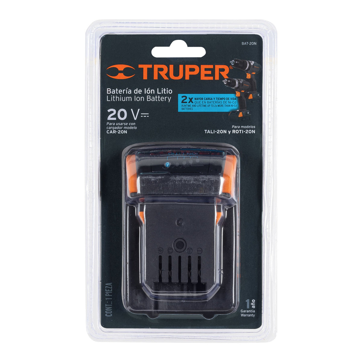 BAT-20N Truper SKU 15041