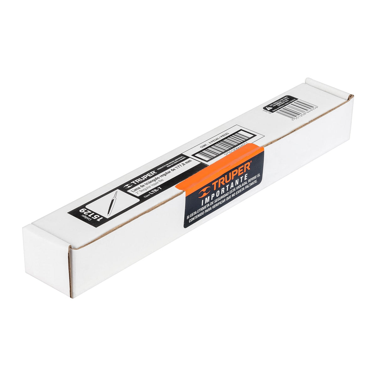 LIMA TRIANGULAR 7' PARA MACHETE 36 DPP TRUPER 15129 LTR-7 - vista adicional