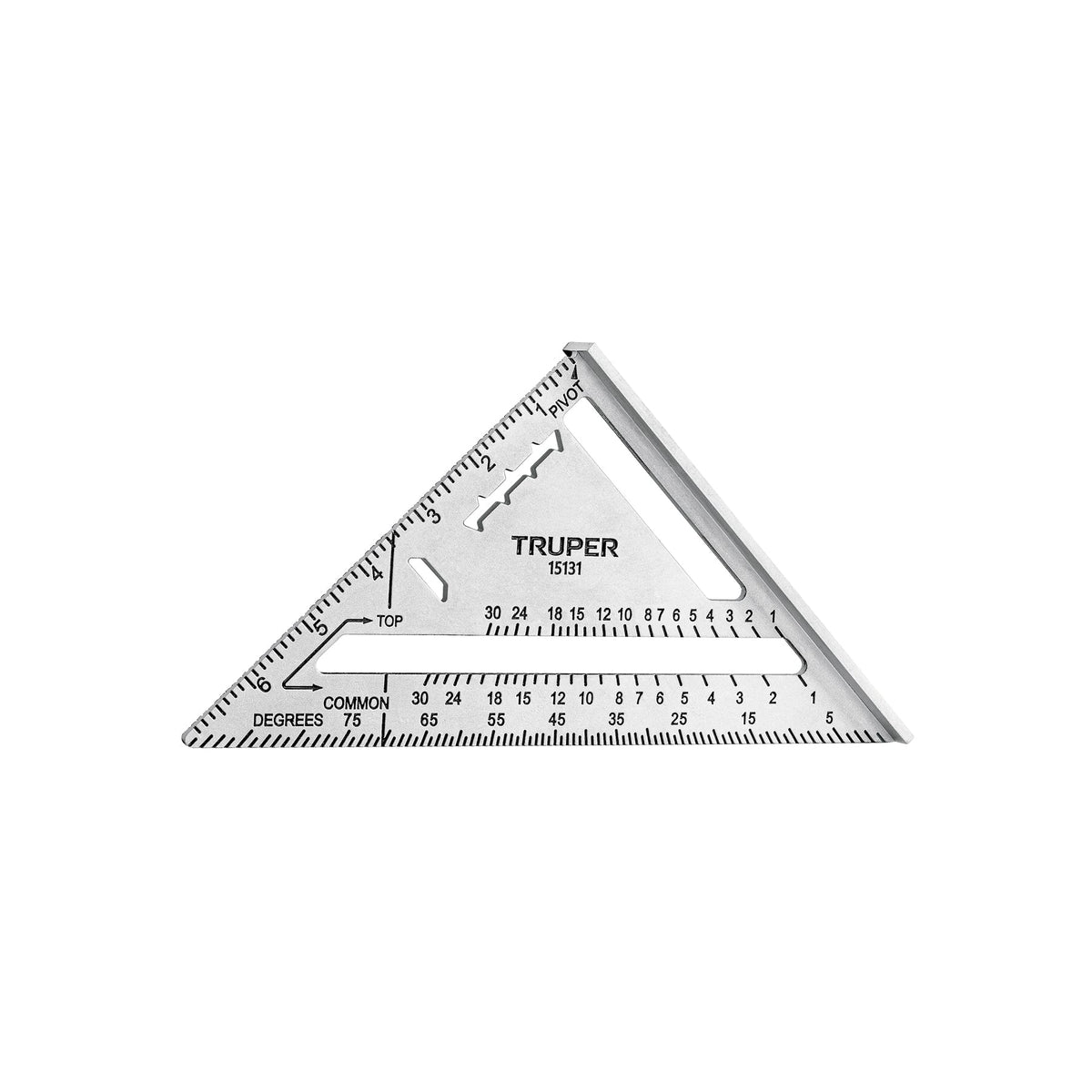 ESCUADRA 7' DE ALUMINIO PARA MUROS DE YESO TRUPER 15131 ET-7A